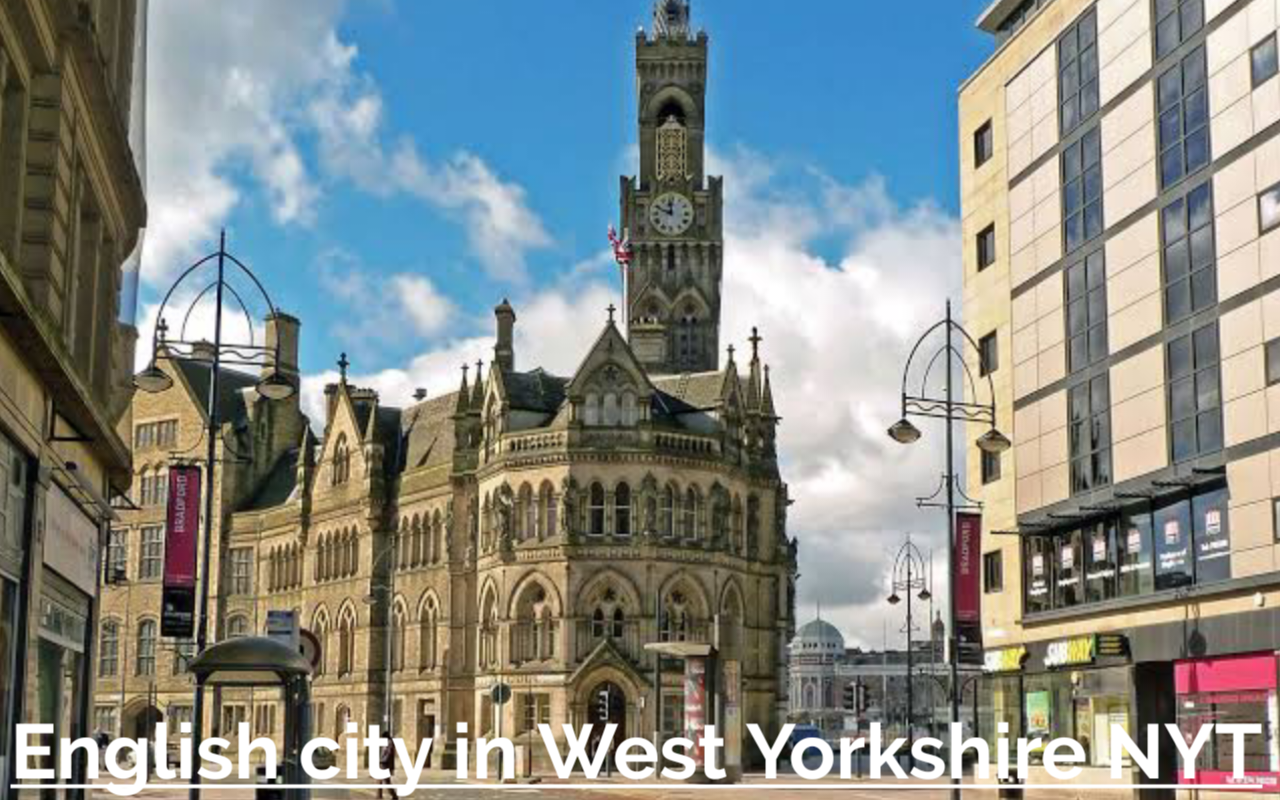 English city in West Yorkshire NYT