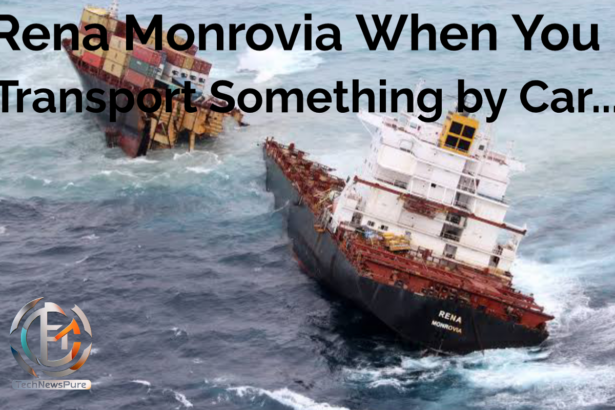 Rena Monrovia When You Transport Something by Car...