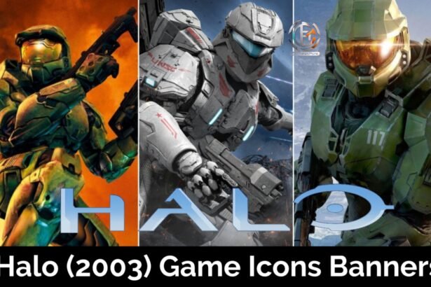 Halo (2003) Game Icons Banners