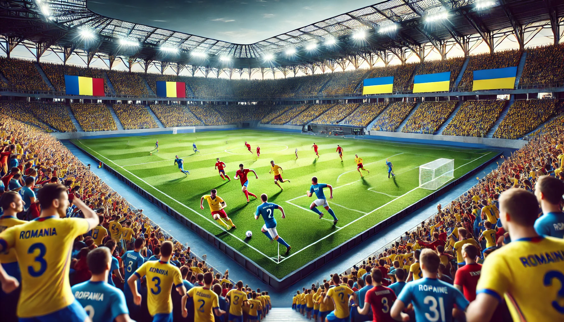 Romania National Football Team vs Ukraine National Football Team Lineups
