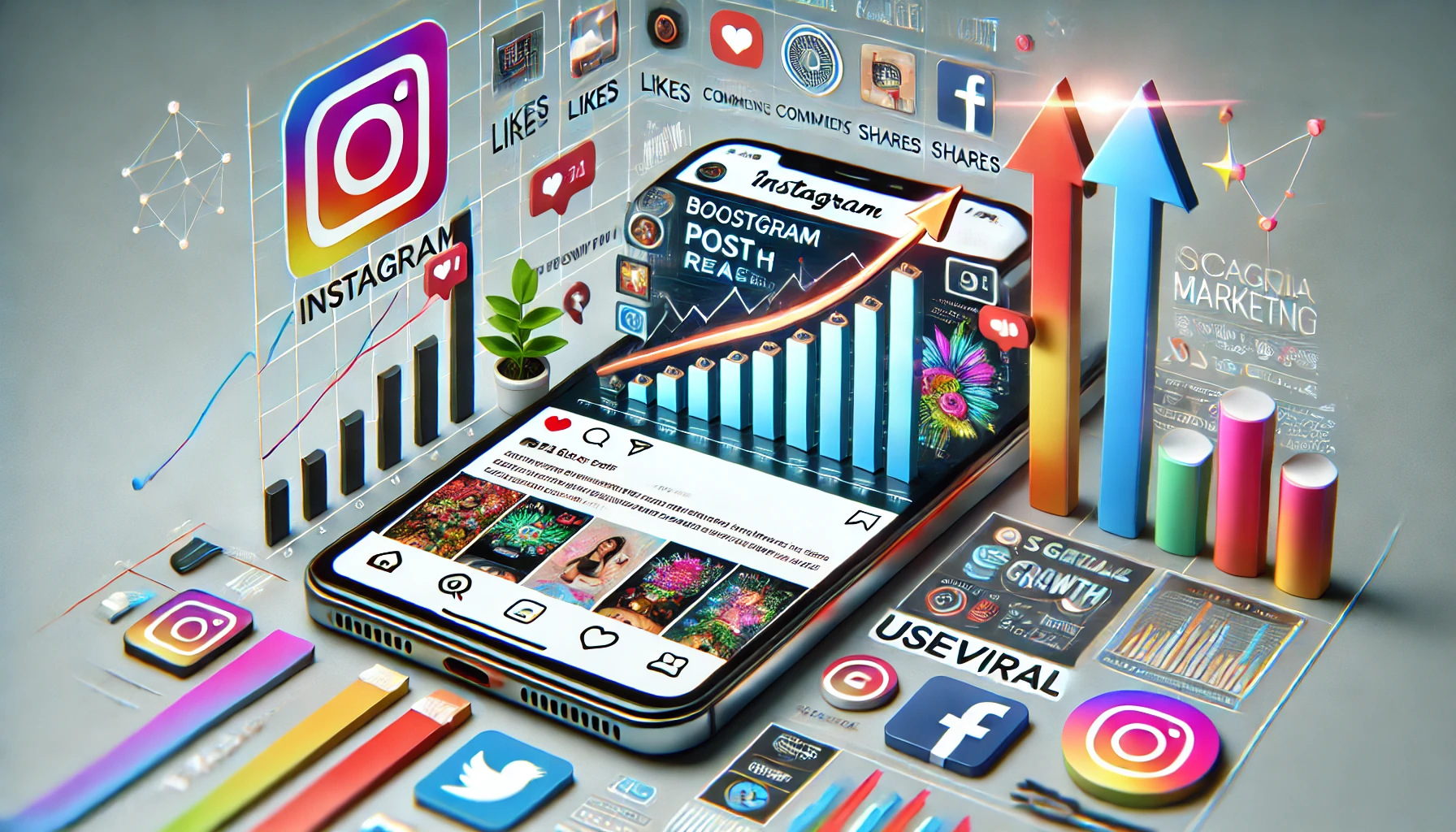 Instagram Post Reach with UseViral