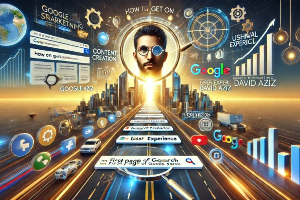 How to Get on the First Page of Google Search David Aziz