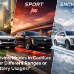Do the Driving Modes in Cadillac Lyriq Offer Different Ranges or Battery Usages?